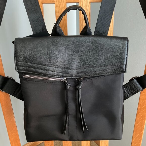 Mini Nylon Black Backpack NWT Botkier New York - Picture 6 of 10
